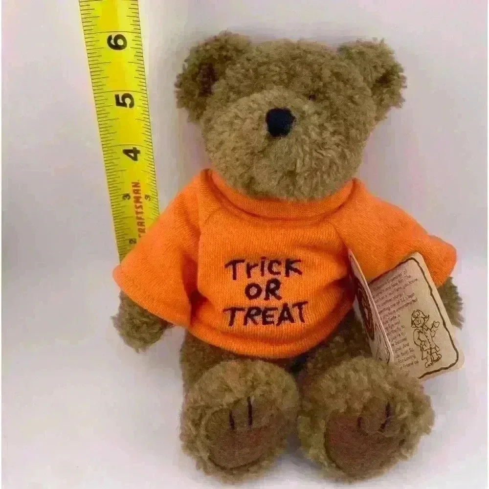 Vintage 🎃 Boyds Bears T.J. Trickster Halloween 2002 Trick or treat smell my feet